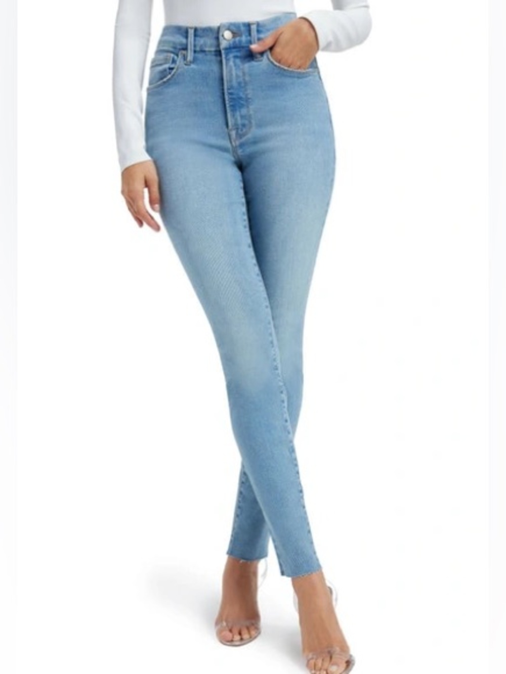 GOOD AMERICAN Always Fits Good Legs Skinny Jeans size 14-18
